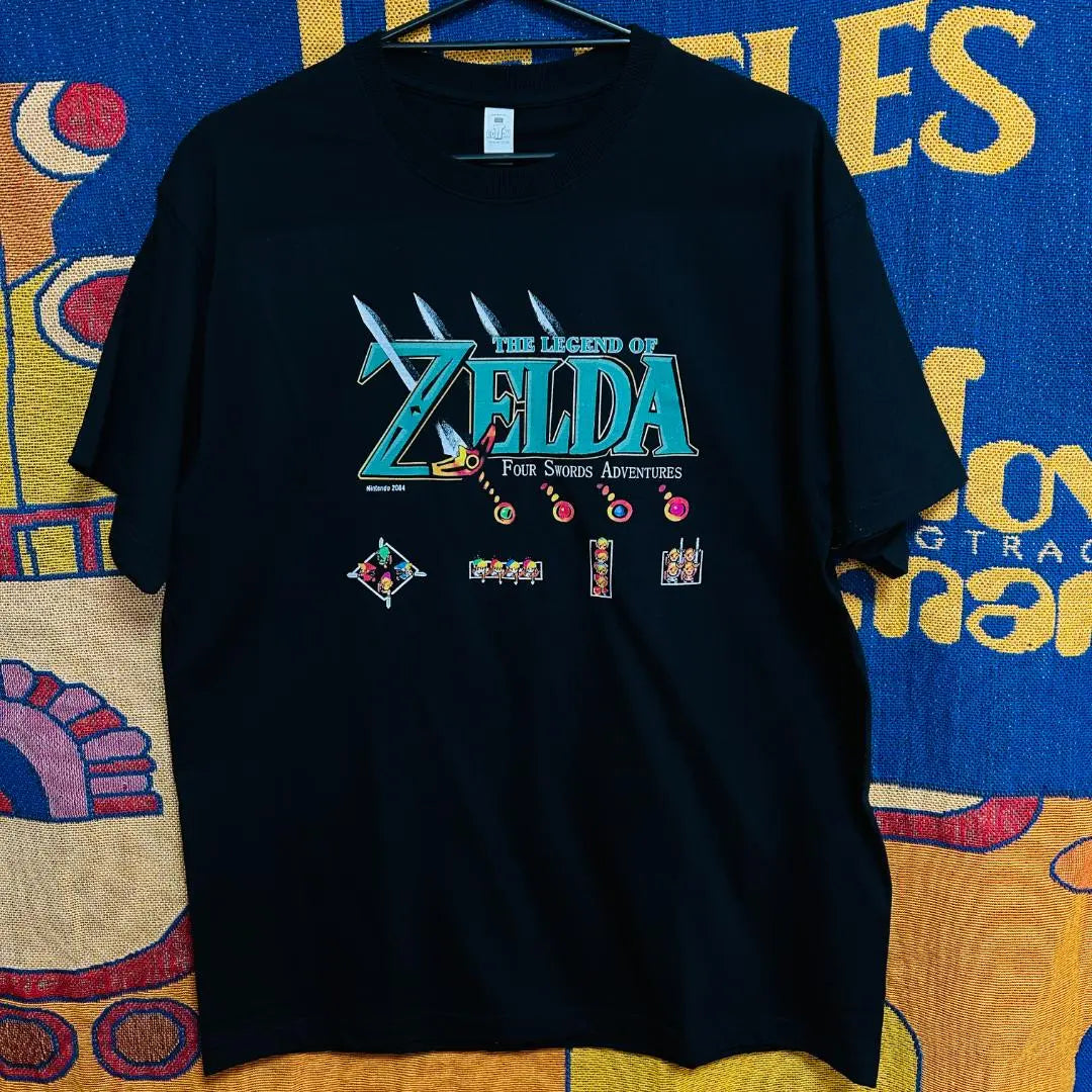 Camiseta nostálgica del juego Zelda, ropa de verano unisex para hombre, película de anime retro