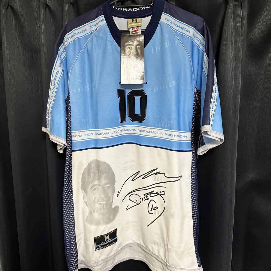 Uniforme de Maradona representante de Argentina milla Messi nueva etiqueta incluida