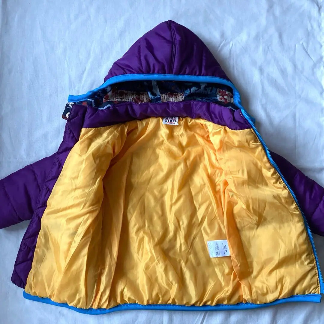 JUNK STORE Down Purple 90 Size Boys