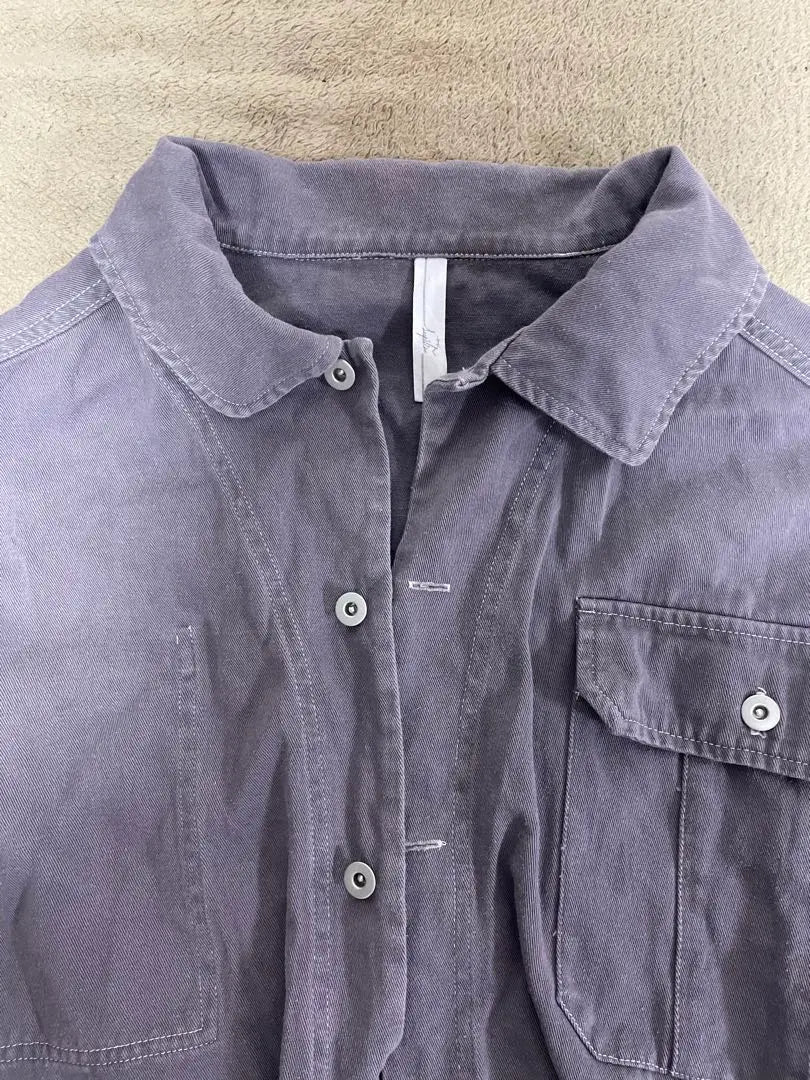 [Good condition] lupilien denim jacket charcoal gray