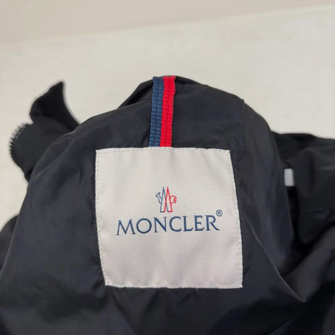 ☆ Extra beautiful goods ☆ MONCLER TOPAZ A Lin Nylon Coat Black Black