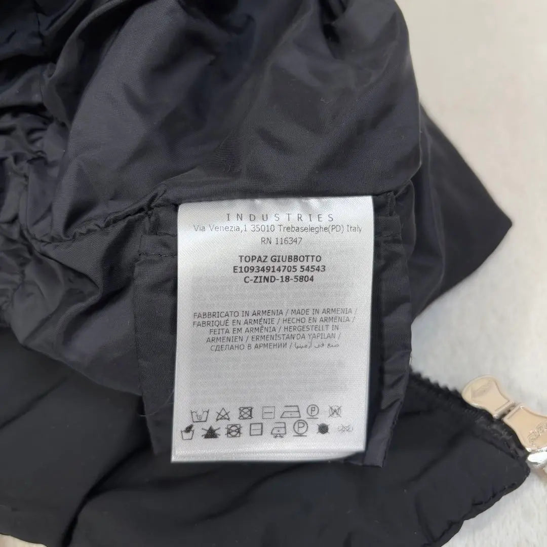 ☆ Extra beautiful goods ☆ MONCLER TOPAZ A Lin Nylon Coat Black Black