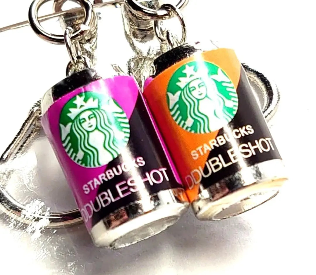 Accessories Starbucks Keychain Purple Orange Story S136