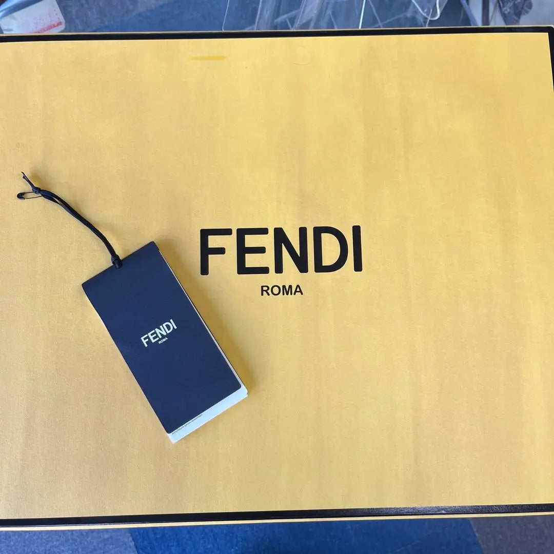 FENDI Fur Muffler Fox Fur & Wool