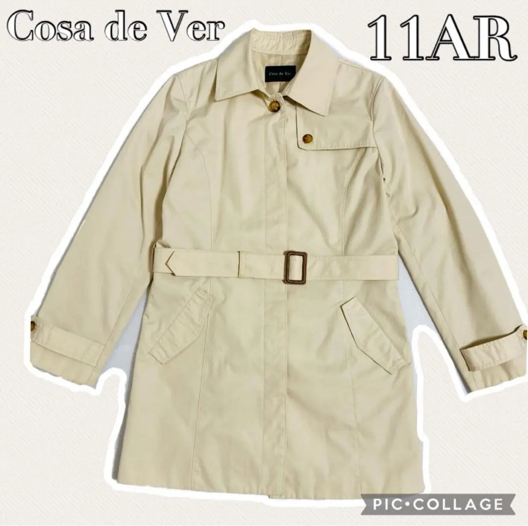 [Cosa de Ver] Women's Trench Coat Belt Lining M