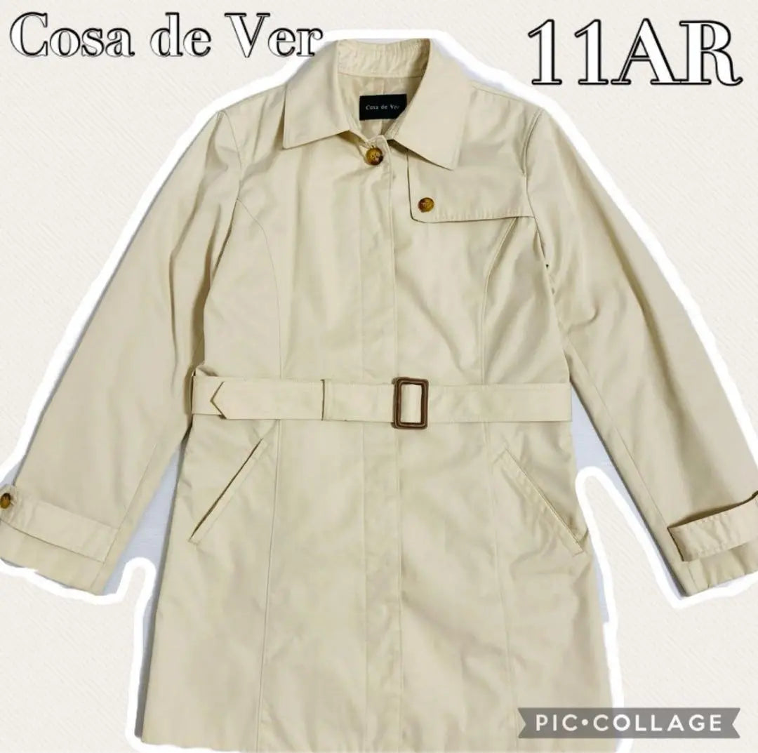 [Cosa de Ver] Women's Trench Coat Belt Lining M