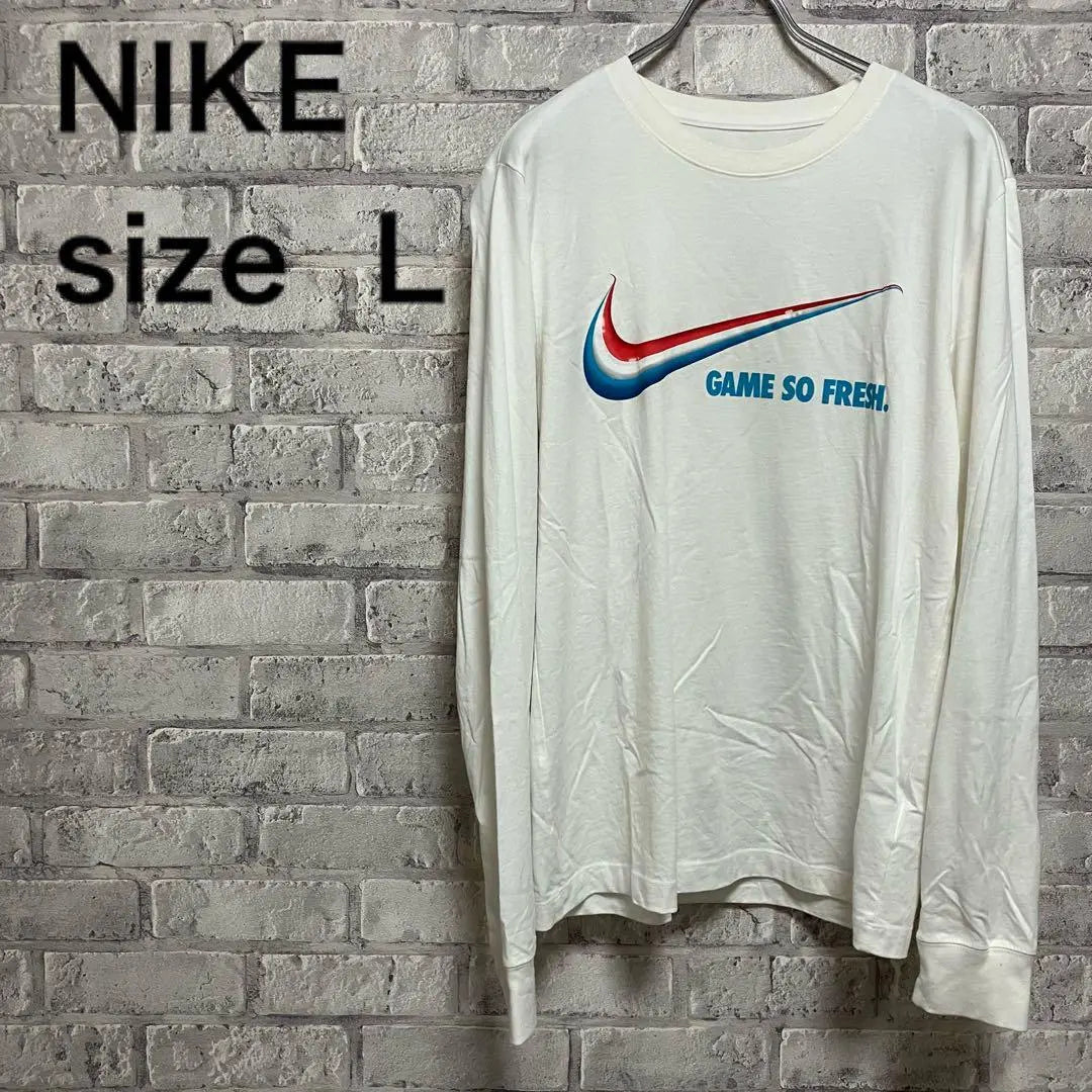 [NIKE] Nike long T-shirt, L size, stylish, cool