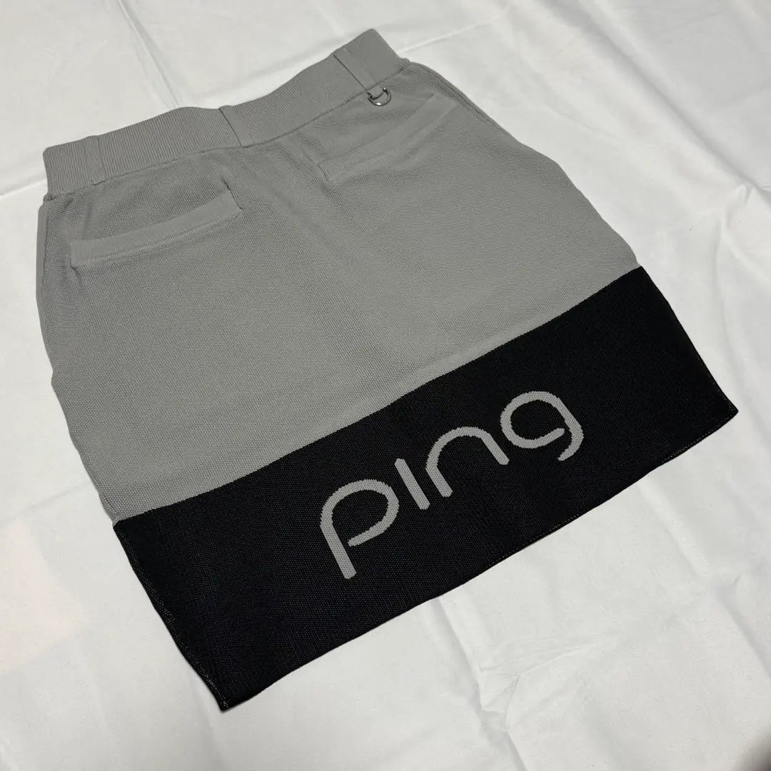 PING Kanoko Aminit Skirt Women's L Size Gray