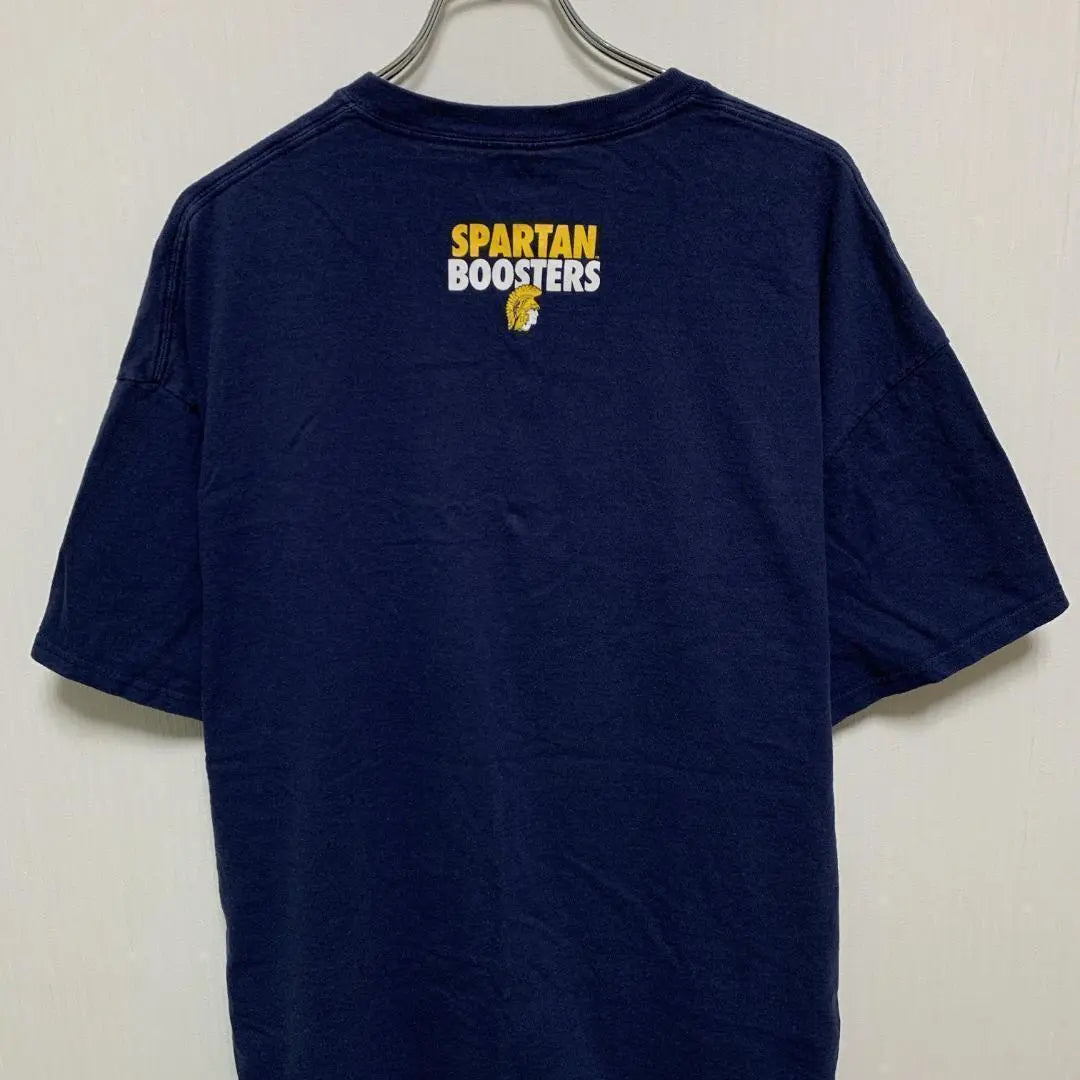 Team logo logo T-shirt print vintage navy 2XL