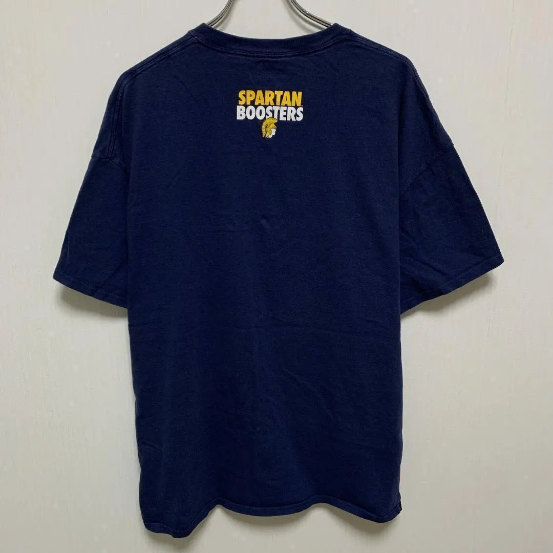 Team logo logo T-shirt print vintage navy 2XL