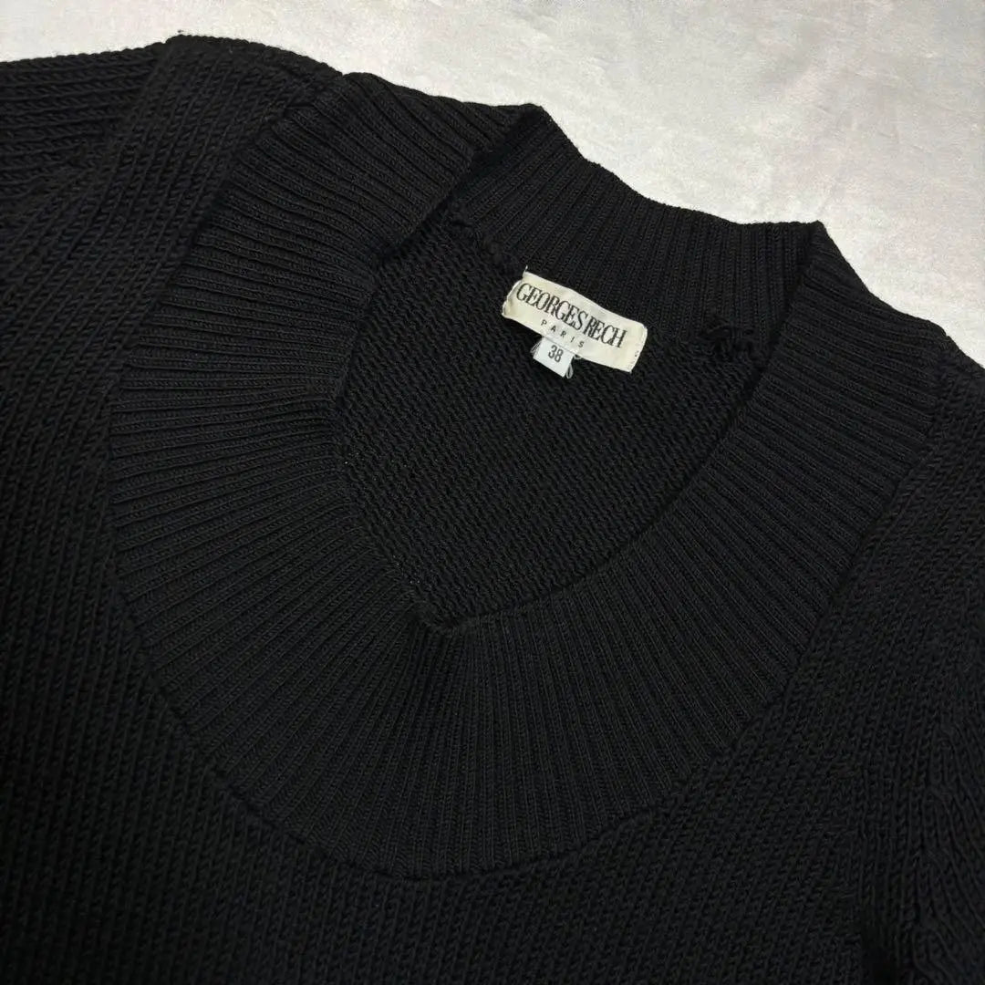 ⚫︎GEORGES RECH PARIS Tunic Knit Sweater (38) Wool