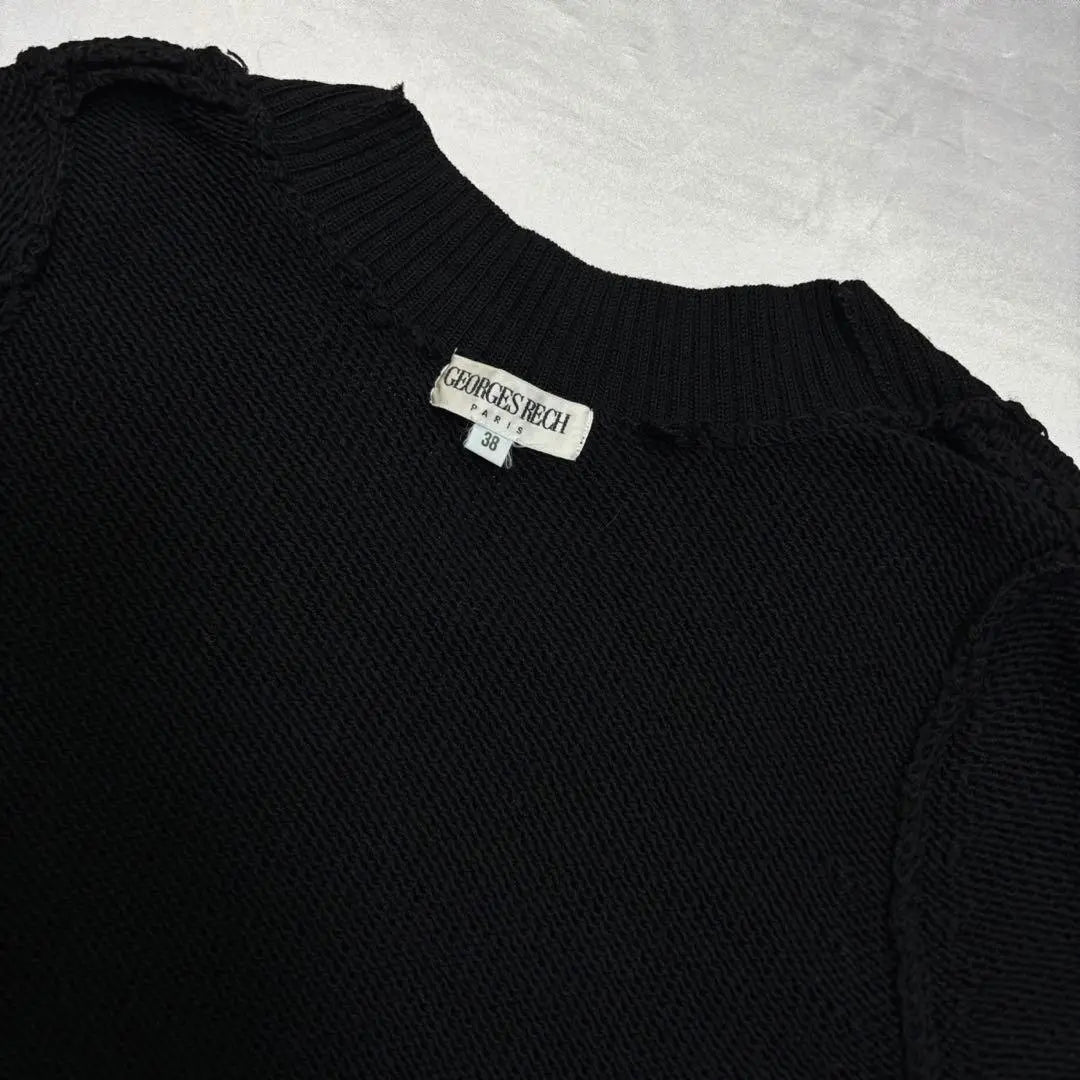 ⚫︎GEORGES RECH PARIS Tunic Knit Sweater (38) Wool