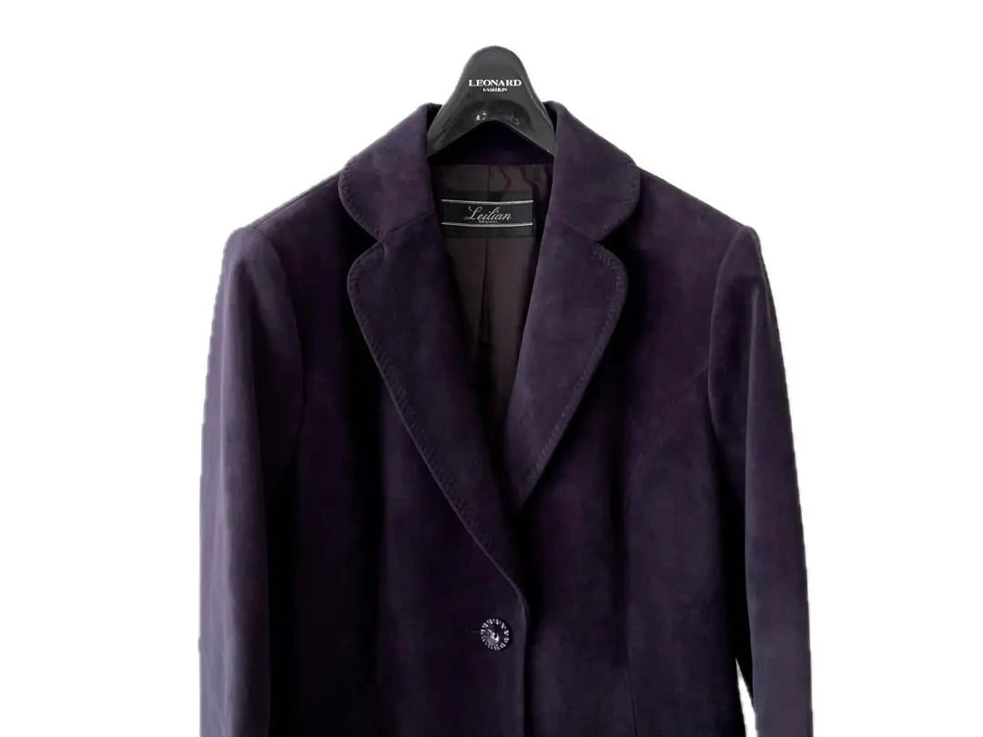 Beautiful condition Leilian Velvet Tailored Jacket Purple Purple