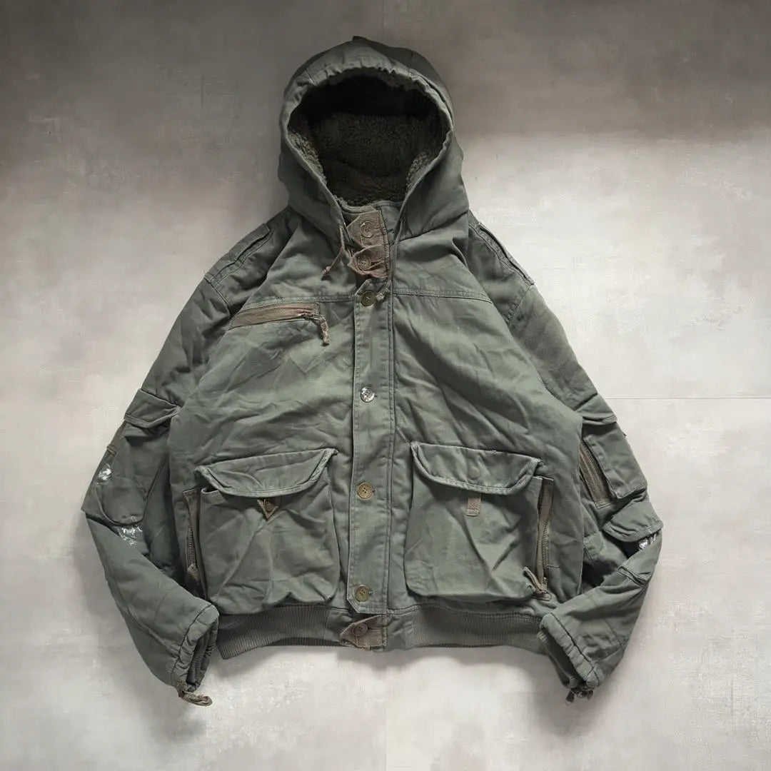 Superb 90s - vintage military jacket active jacket green