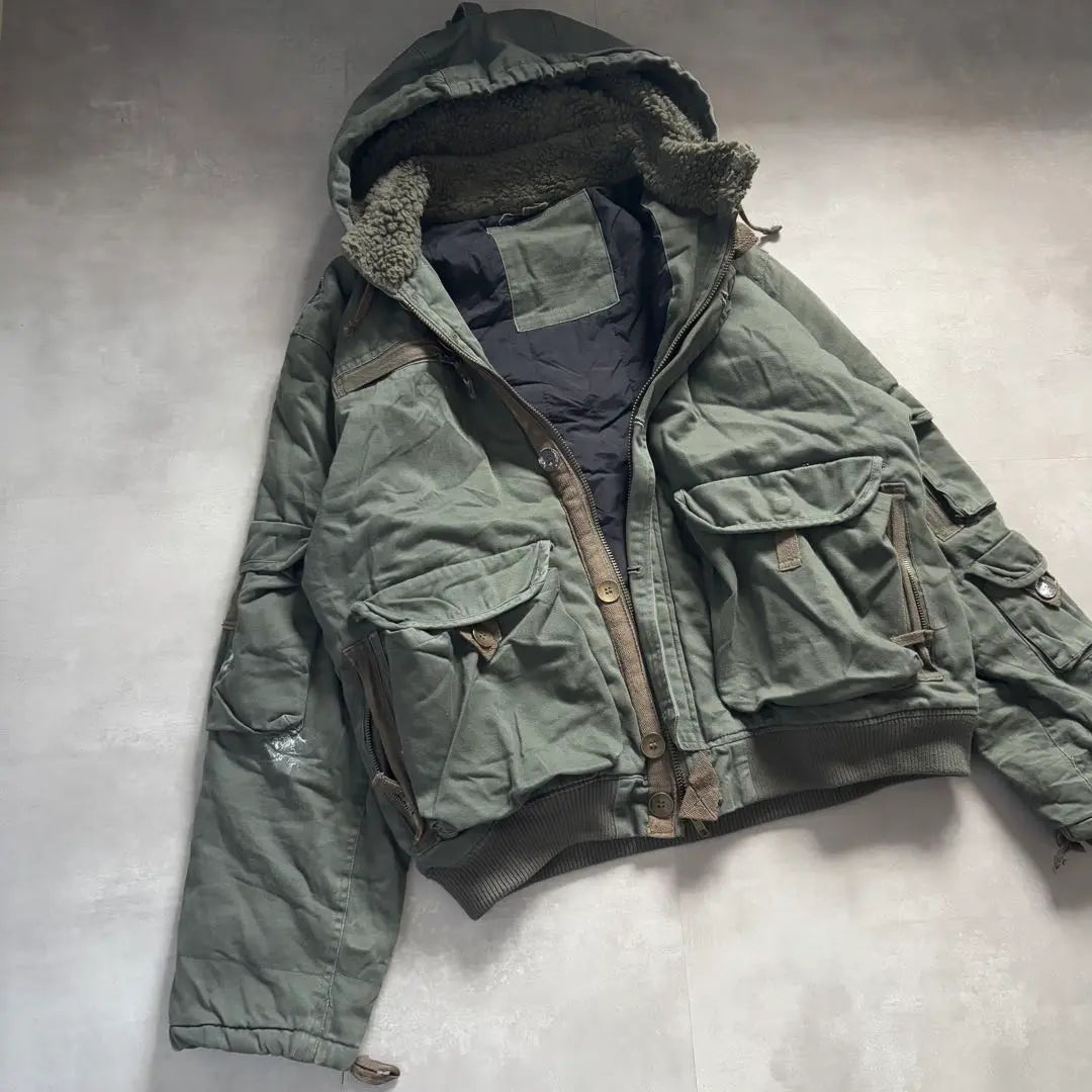 Superb 90s - vintage military jacket active jacket green