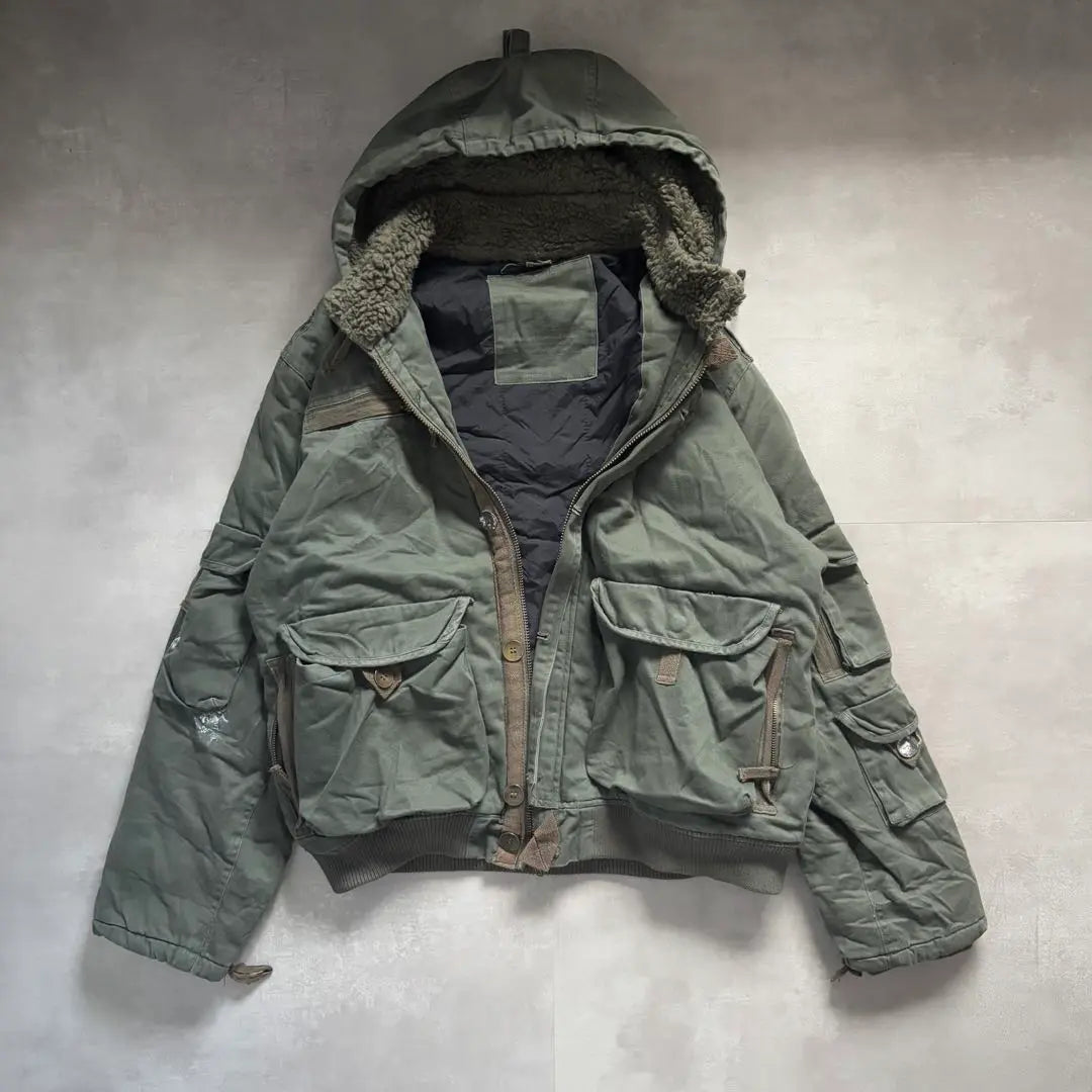 Superb 90s - vintage military jacket active jacket green