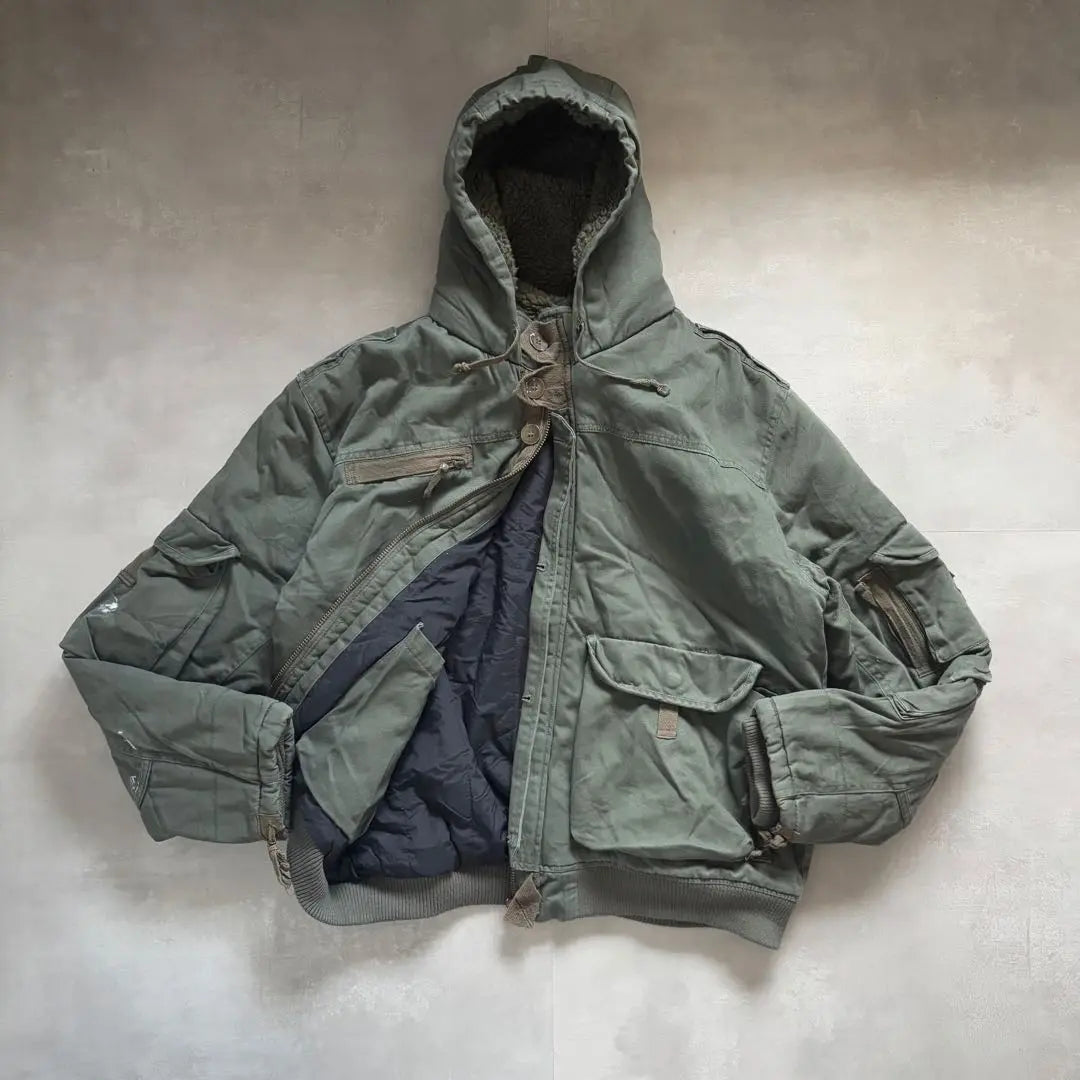 Superb 90s - vintage military jacket active jacket green