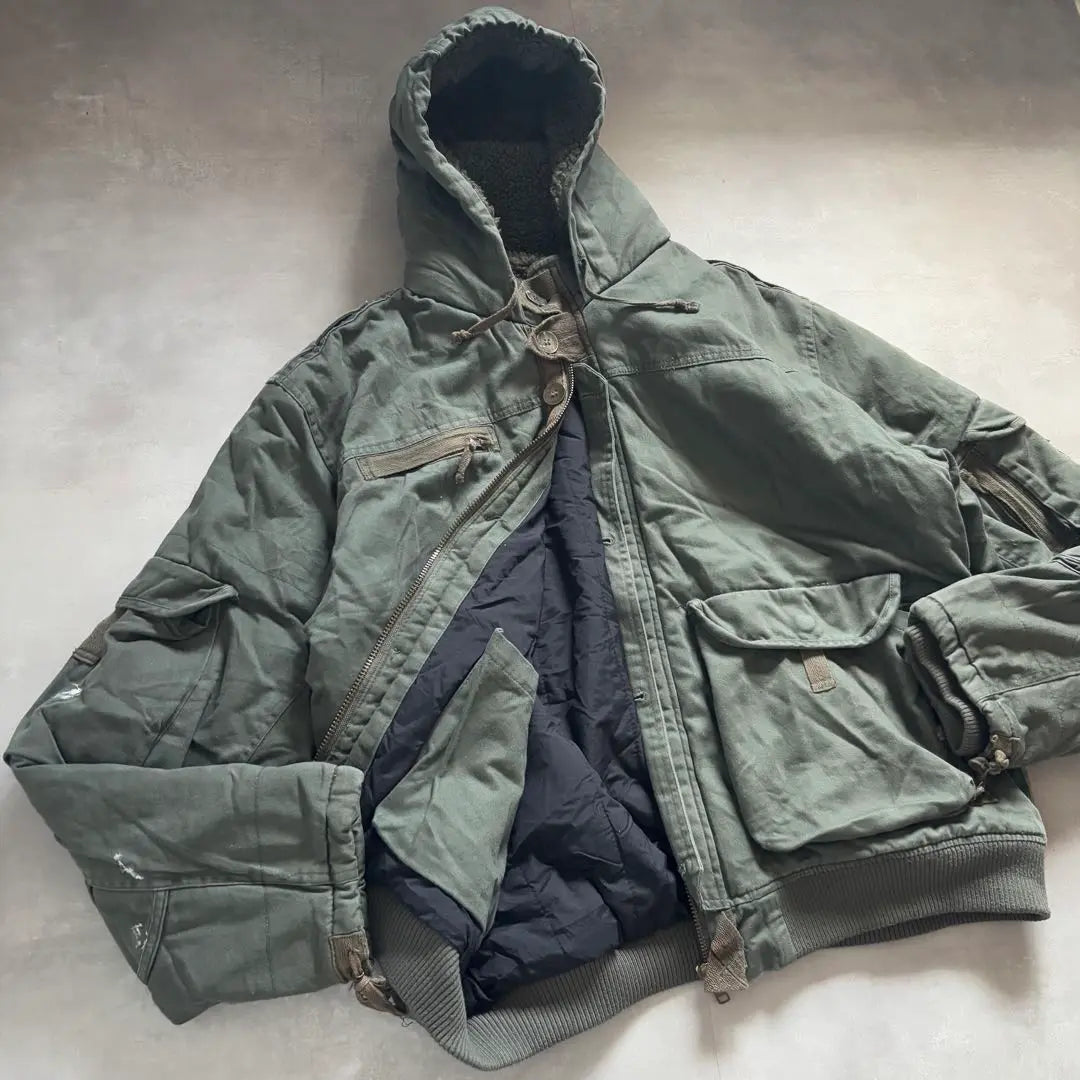 Superb 90s - vintage military jacket active jacket green