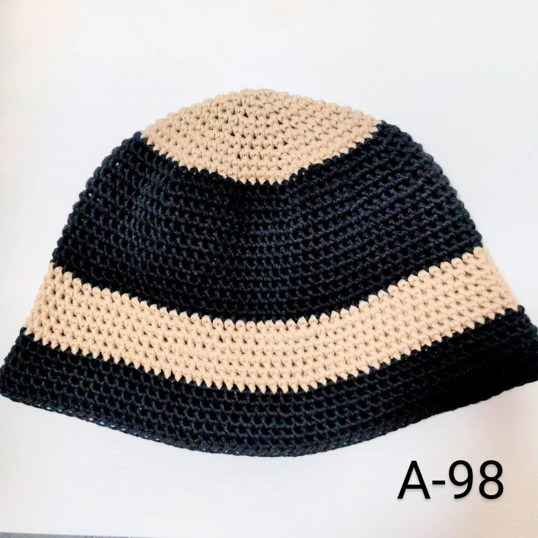 Crusher hat bucket hat crochet hat large size korean cotton hat