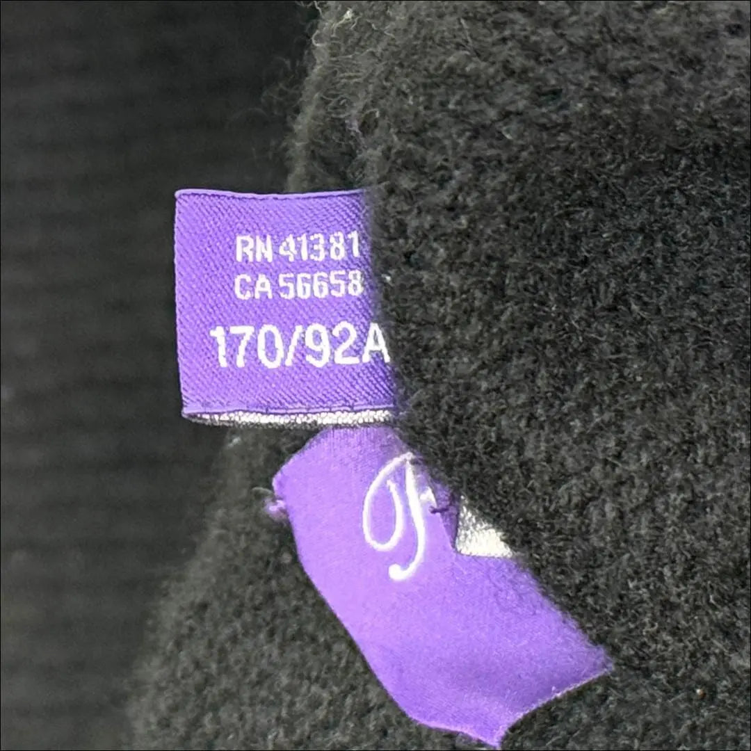 J3005 Jersey de cuello alto de cachemira con etiqueta Propple de Ralph Renper, Polo Bear, en perfecto estado