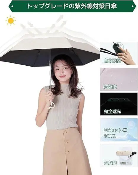 Parasol UV protection 118g lightweight folding umbrella 100 shading limited to 1 piece