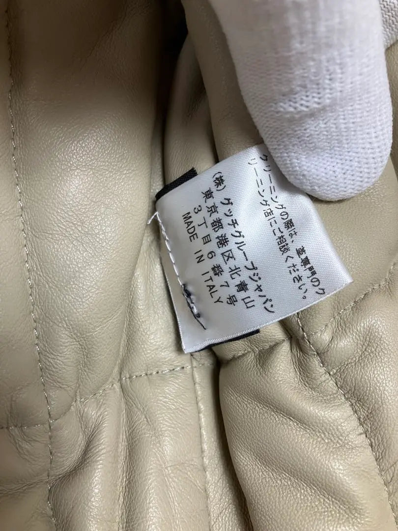 GUCCI Swede Down Best Beige Gucci | GUCCI スウェード ダウンベスト ベージュ グッチ