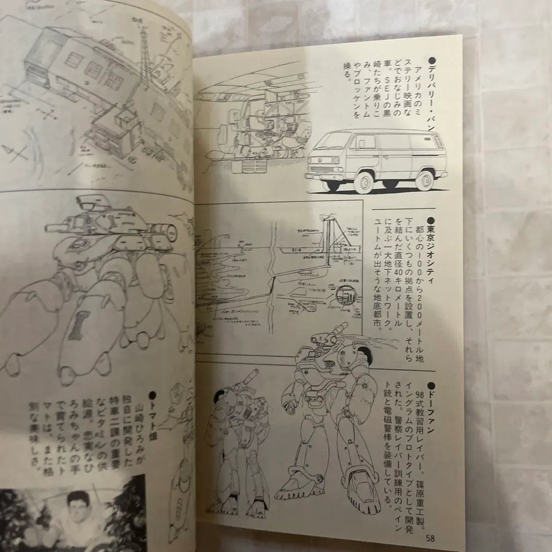 Special Vehicle Second Division Notebook AM Bunko Jr. Mobile Police Patlabor