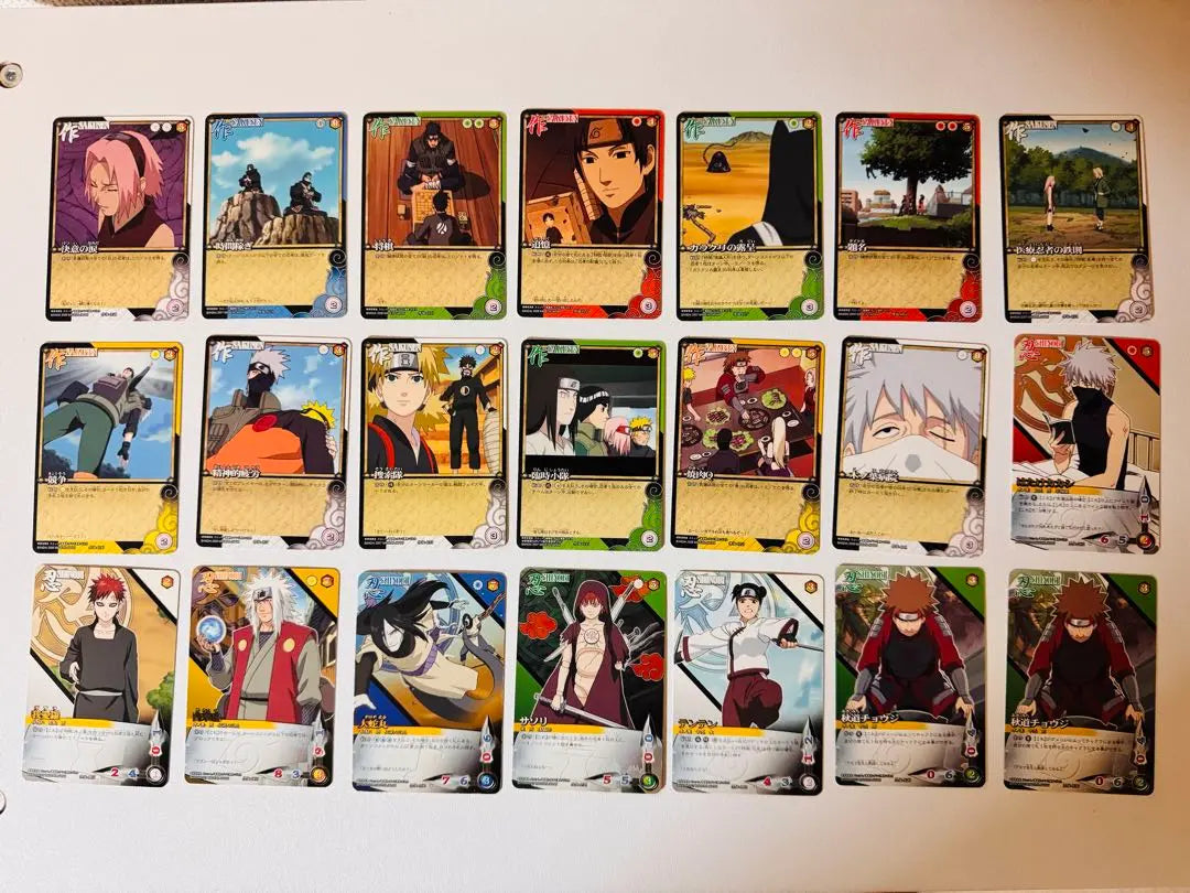 Rare Naruto Shippuden Card Game Bulk Sale with Box