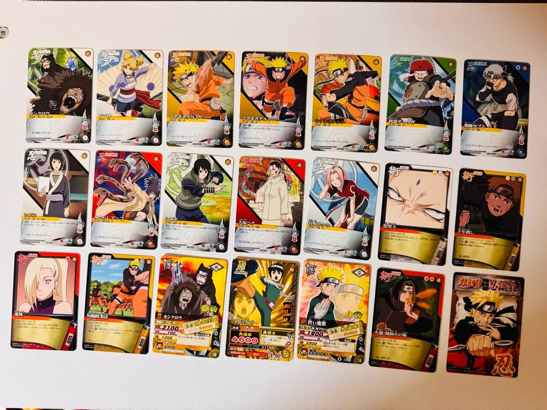 Rare Naruto Shippuden Card Game Bulk Sale with Box