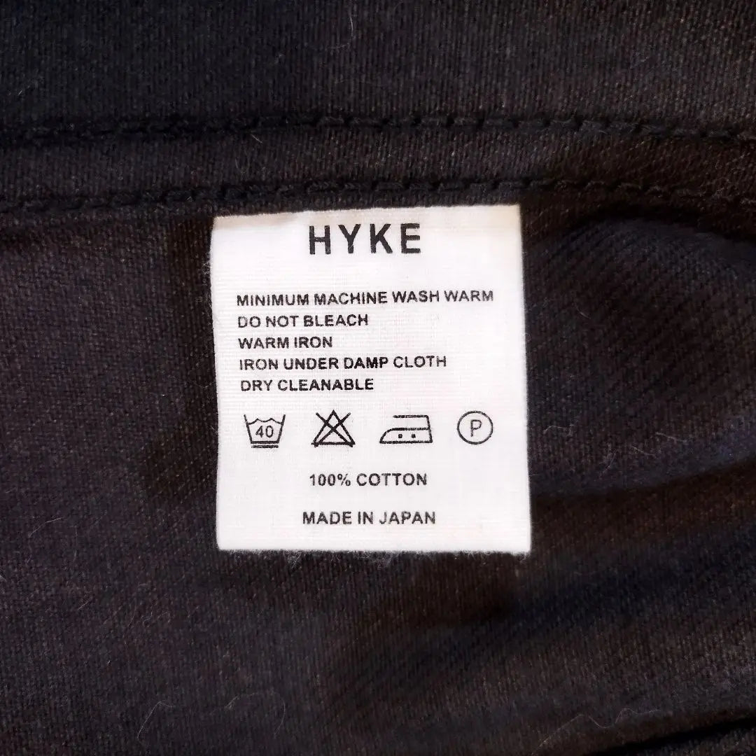 HYKE Women's Black Denim G-Jean