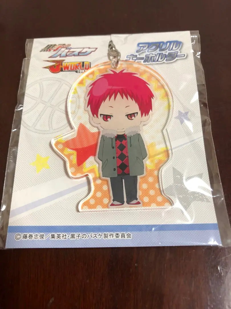 Llavero acrílico Akashi de J-WORLD de baloncesto de Kuroko