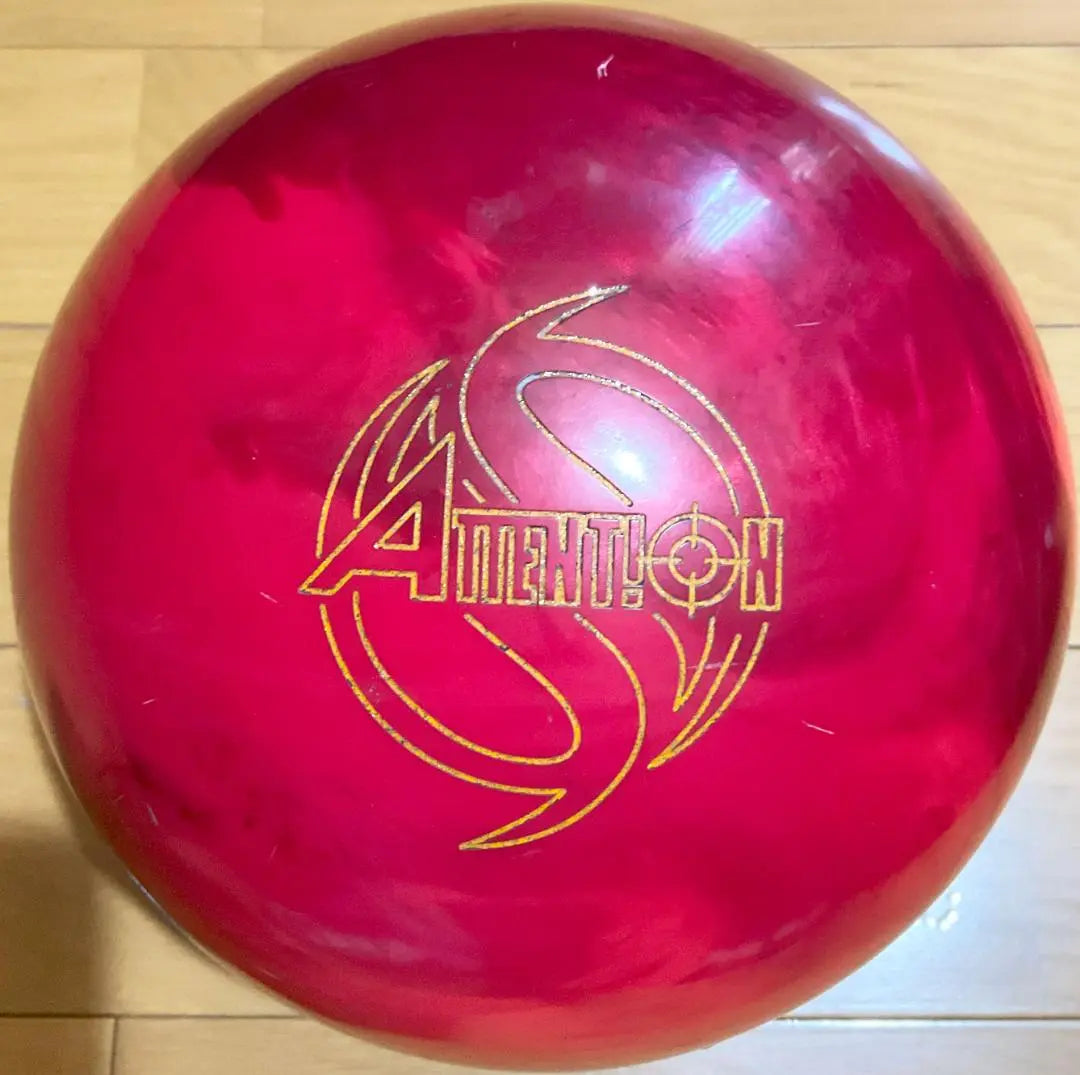 Final [First come, first served] Bowling Ball Storm Attention Red Pearl