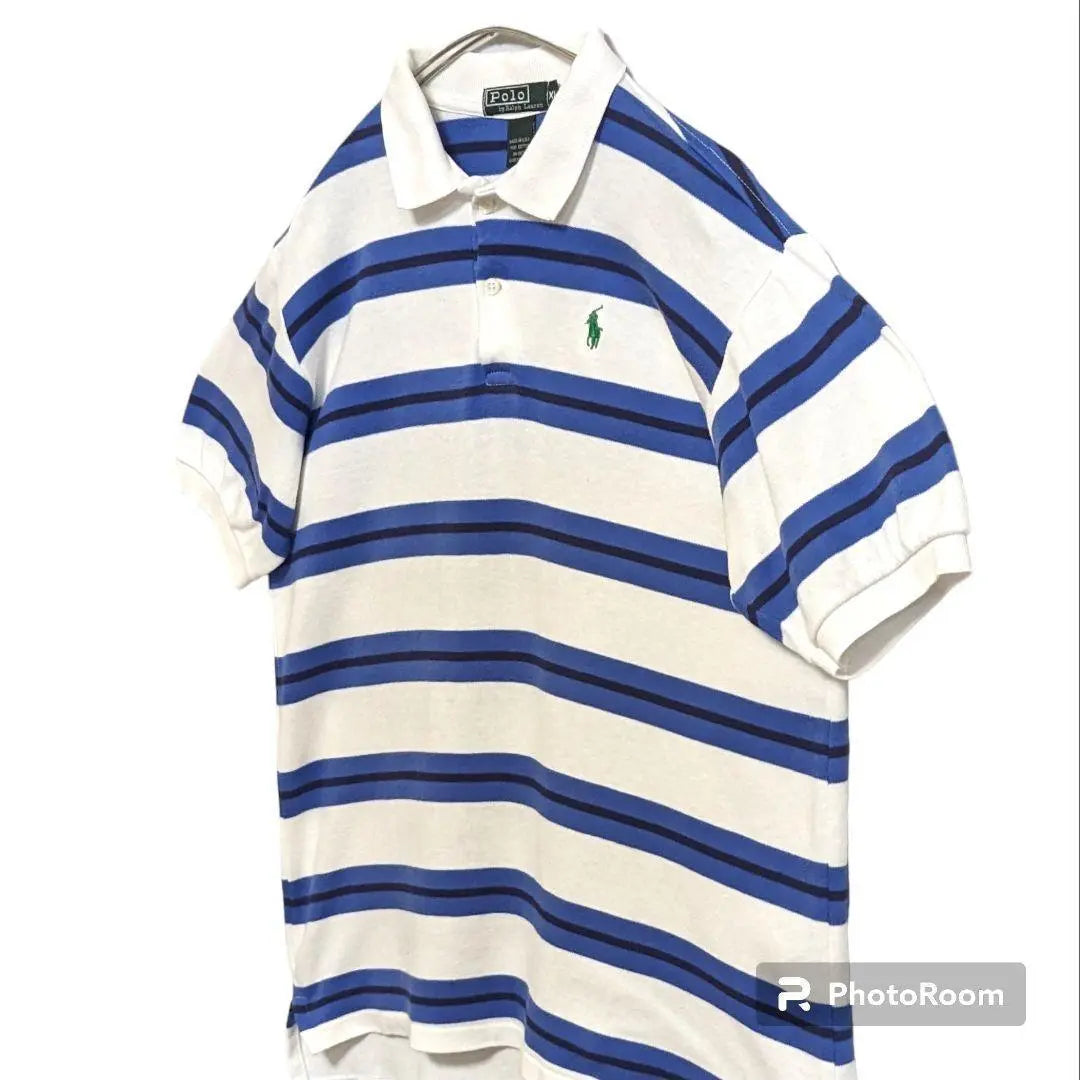 Camisa polo de manga corta de los años 80 con etiqueta verde de POLO Ralph Lauren, ropa antigua con bordado de poni