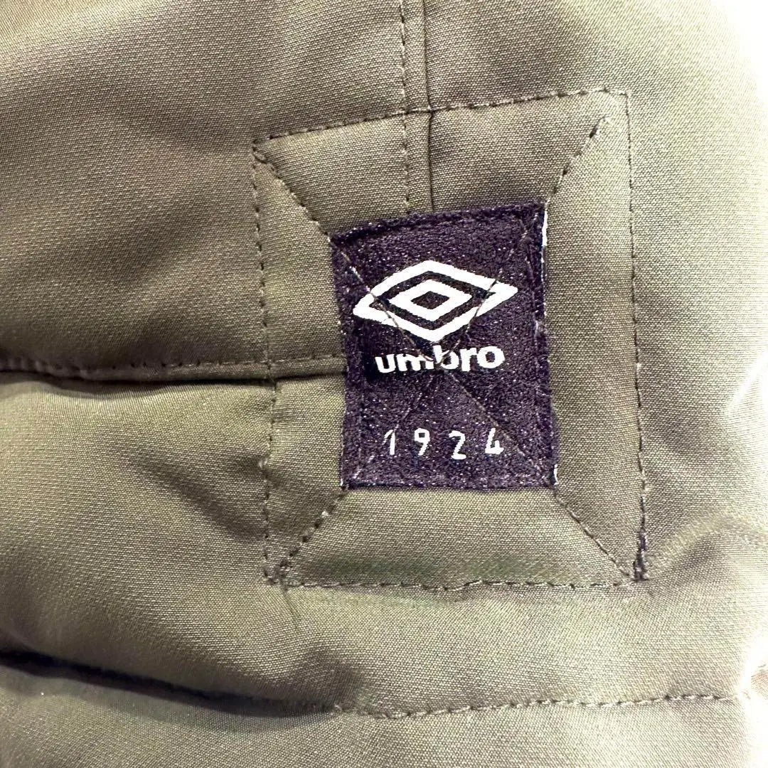 [Popular in good condition] Umbro Down Vest Men's S Khaki Women's