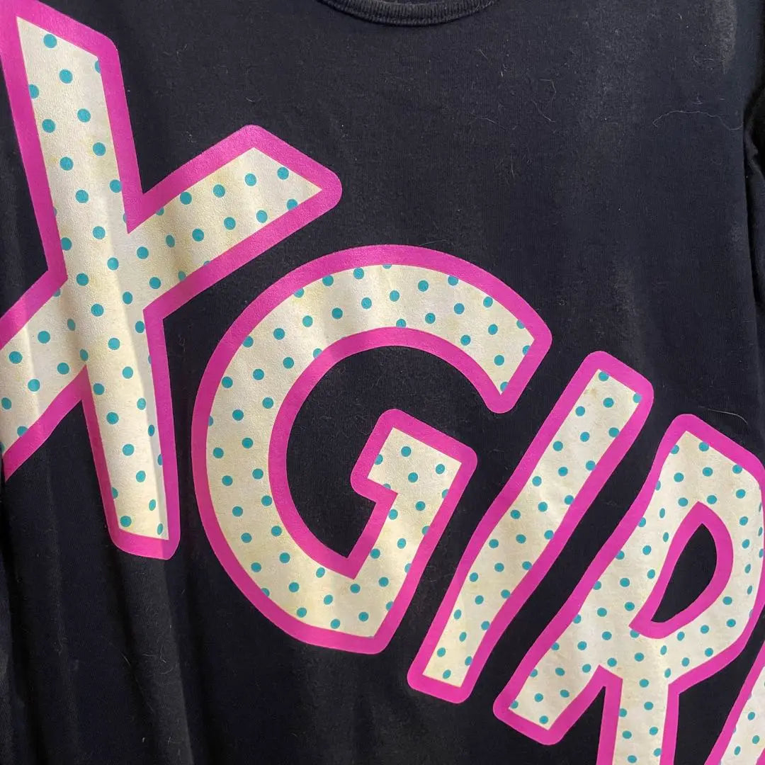 X-GIRL X-GIRL Long Sleeve Cut and Sew Size 2