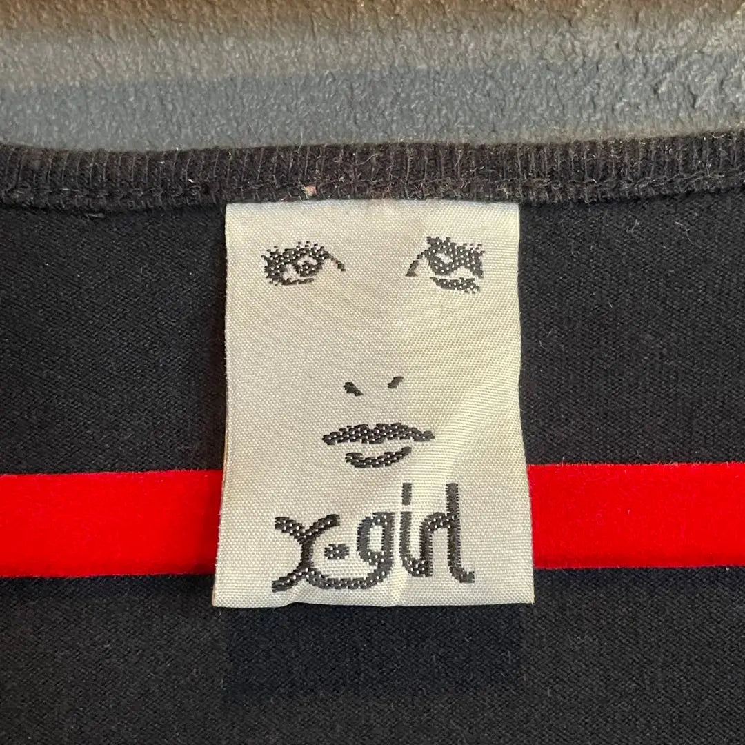 X-GIRL X-GIRL Long Sleeve Cut and Sew Size 2