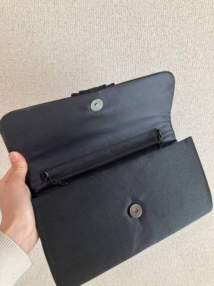 Black shoulder/clutch formal bag