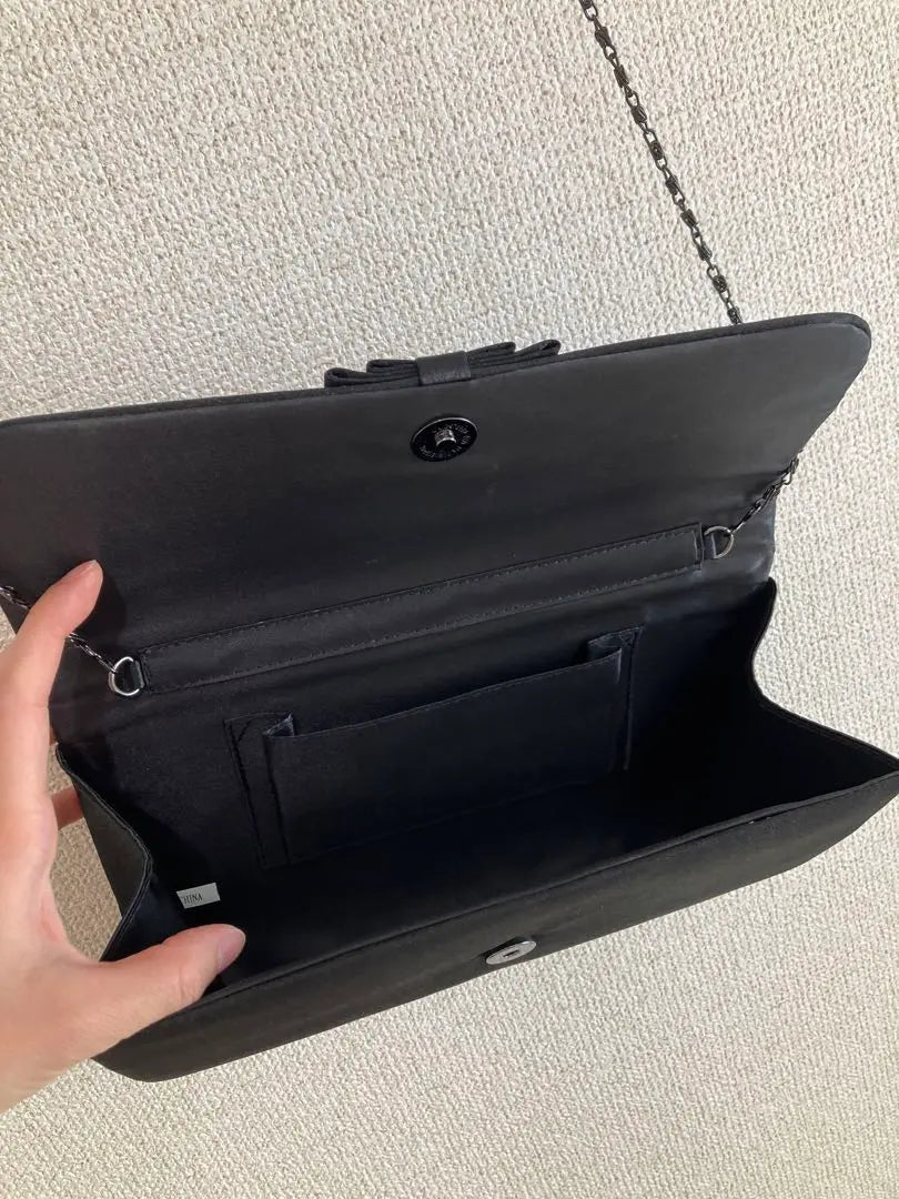 Black shoulder/clutch formal bag