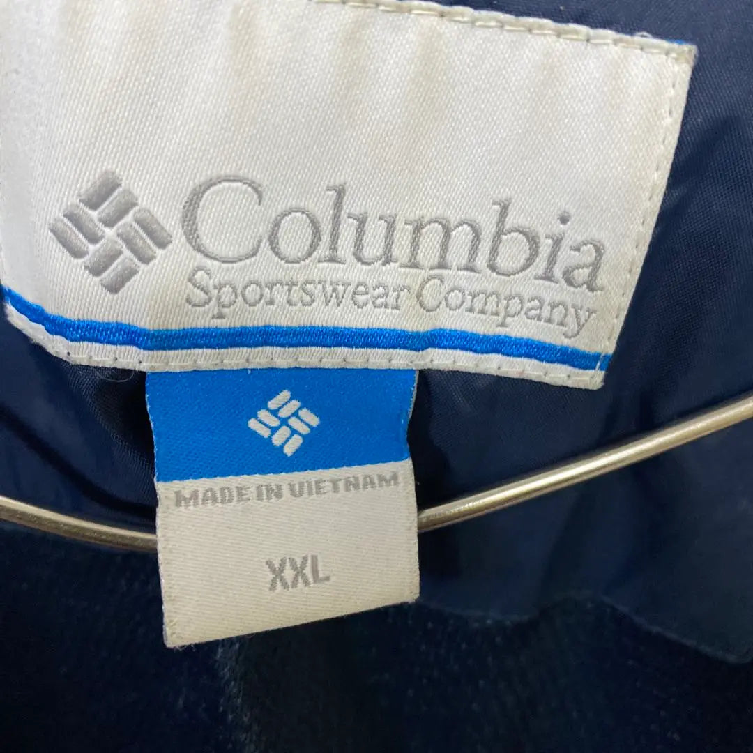 Columbia Mountain Parka Blue 2XL Logo Embroidery Outdoor 28