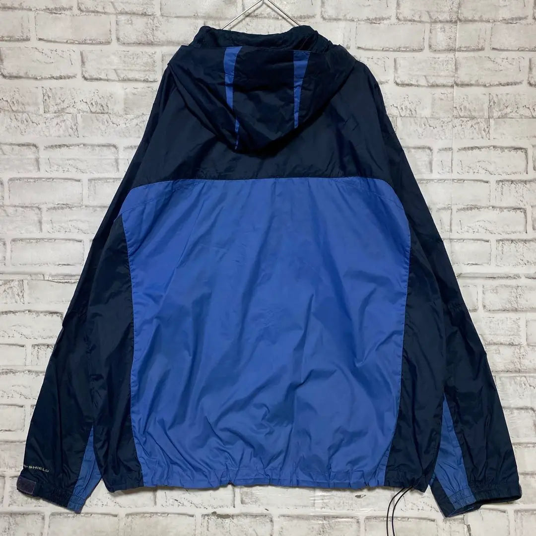 Columbia Mountain Parka Blue 2XL Logo Embroidery Outdoor 28