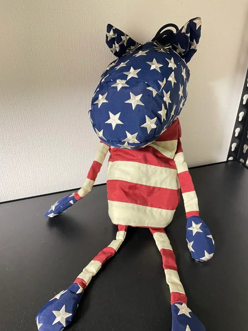 Monji MONZEE Head Cover American Star -shaped Flag USA Vintage Processing