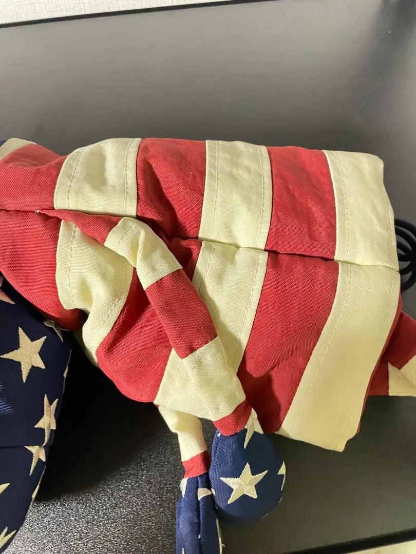 Monji MONZEE Head Cover American Star -shaped Flag USA Vintage Processing