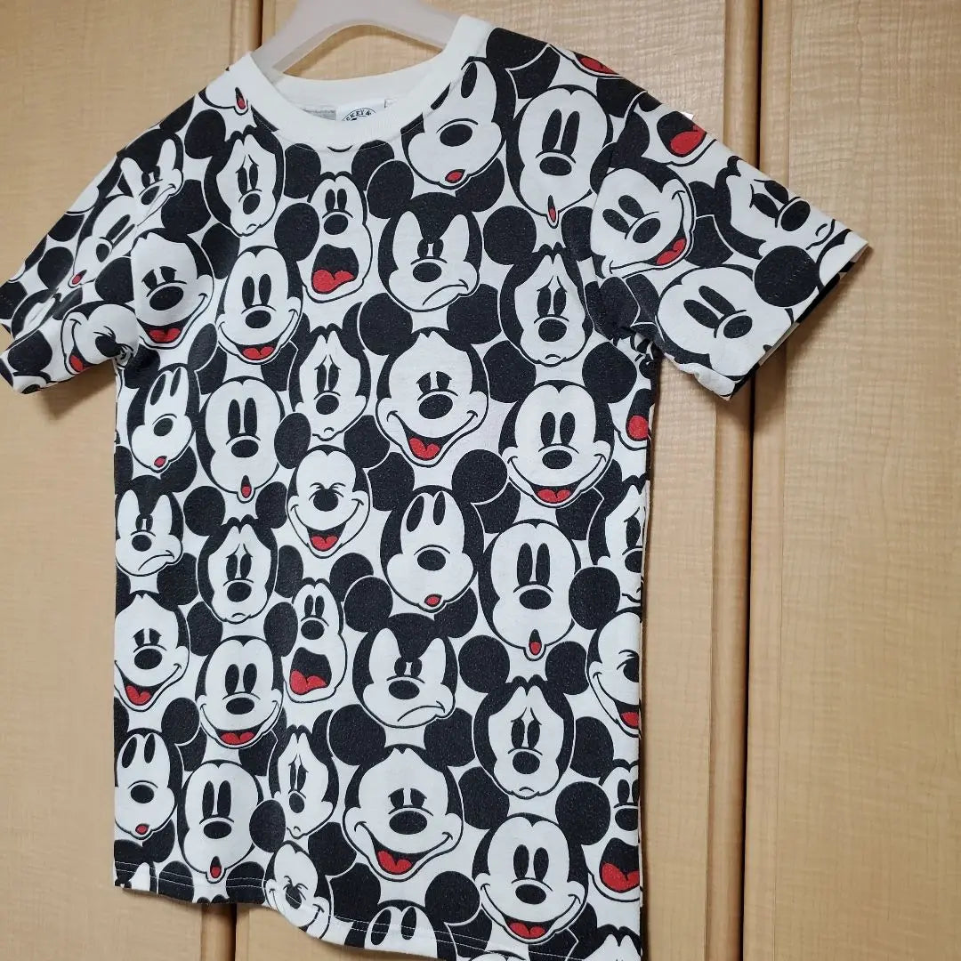 Mickey Mouse All-over Pattern T-shirt Disney Vintage