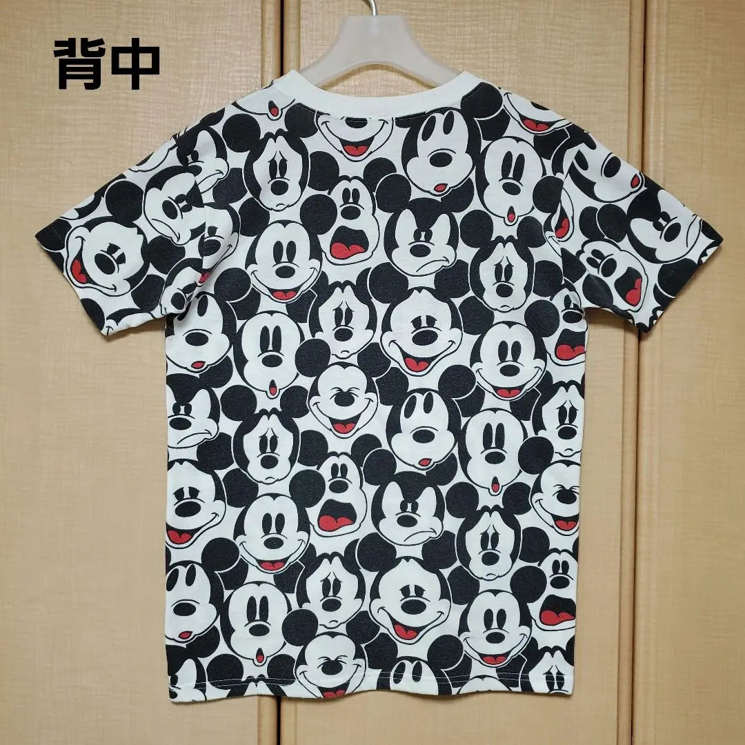 Mickey Mouse All-over Pattern T-shirt Disney Vintage