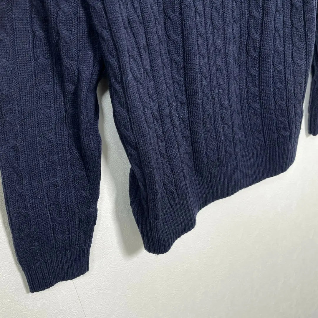 Urban Research Turtleneck Knit Women's 38 Navy Winter and Spring