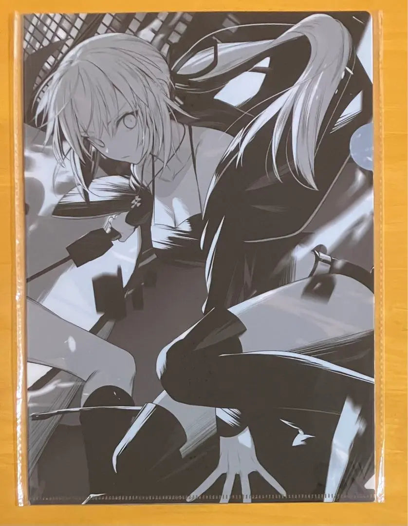 Archivo transparente Fate A4 Artoria Jeanne Alter Masaki Masaki