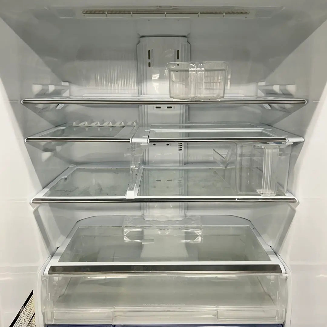 Refrigerador grande Mitsubishi 755 de 461 l con fabricación automática de hielo y puerta francesa para uso doméstico