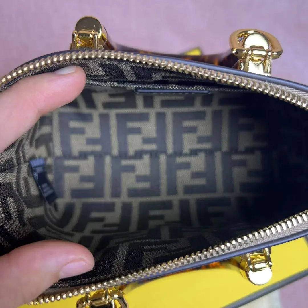 FENDI By the Way Mini 2way Handbag Leather