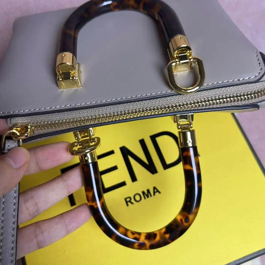 FENDI By the Way Mini 2way Handbag Leather