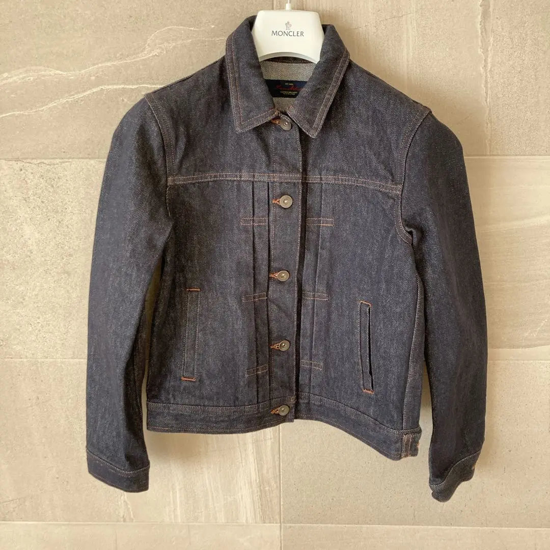 Framework Denim Jacket G Jean Indigo Blue Size 38 M